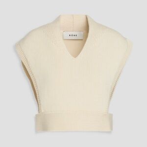 RÓHE Cropped wool vest